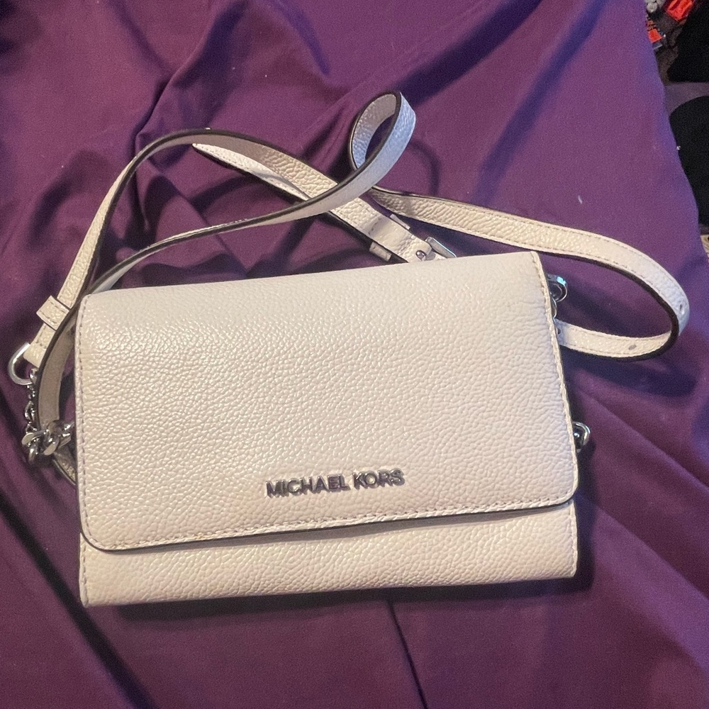 Michael KORS white crossbody